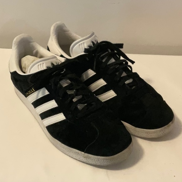 ADIDAS GAZELLE B&W sz 7.5 - Picture 1 of 7